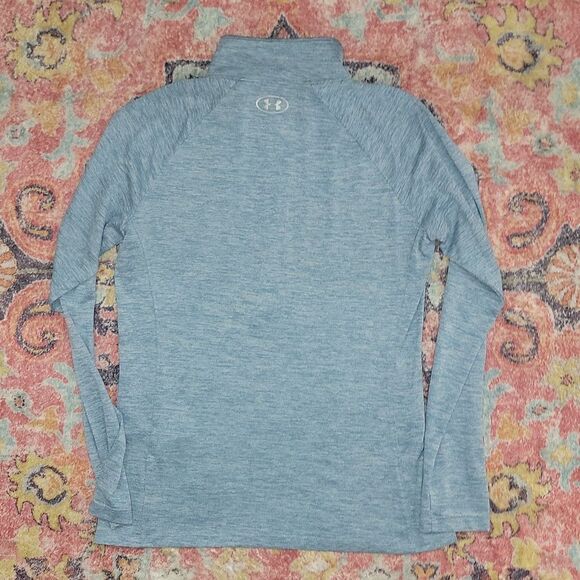 Under Armour Women's Tech Twist ½ Zip Long-Sleeve Pullover Size M - Picture 8 of 12